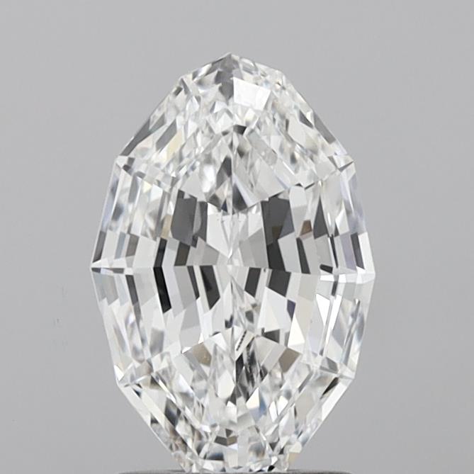 1.78ct Step Oval, D VS1 — IGI