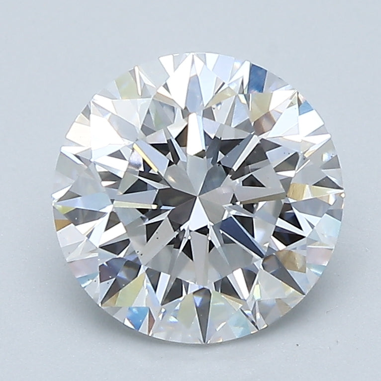 2.11ct Round, D VS2 — IGI