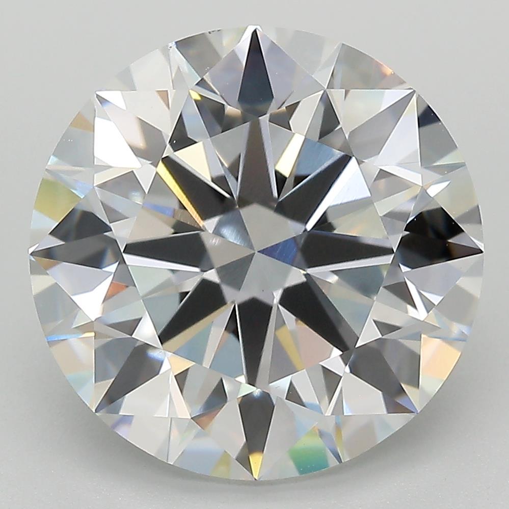 7.01ct Round, E VS1 — GIA
