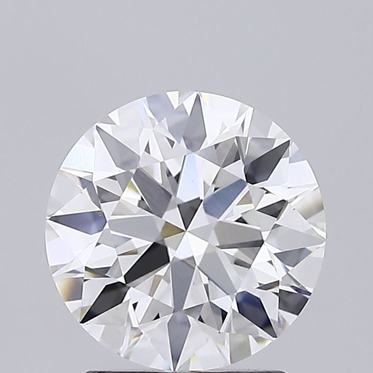 2.09ct Round, F VVS2 — IGI