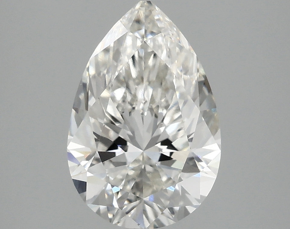 2.51ct Pear, F VS1 — IGI