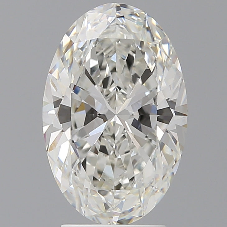 3.54ct Oval Lab-Grown Diamond — F VVS2, IGI Certified
