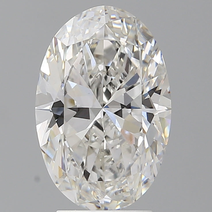 3.51ct Oval Lab-Grown Diamond — F VVS2, IGI Certified
