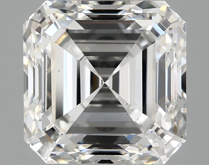 2.4ct Asscher Lab-Grown Diamond — F VS2, IGI Certified