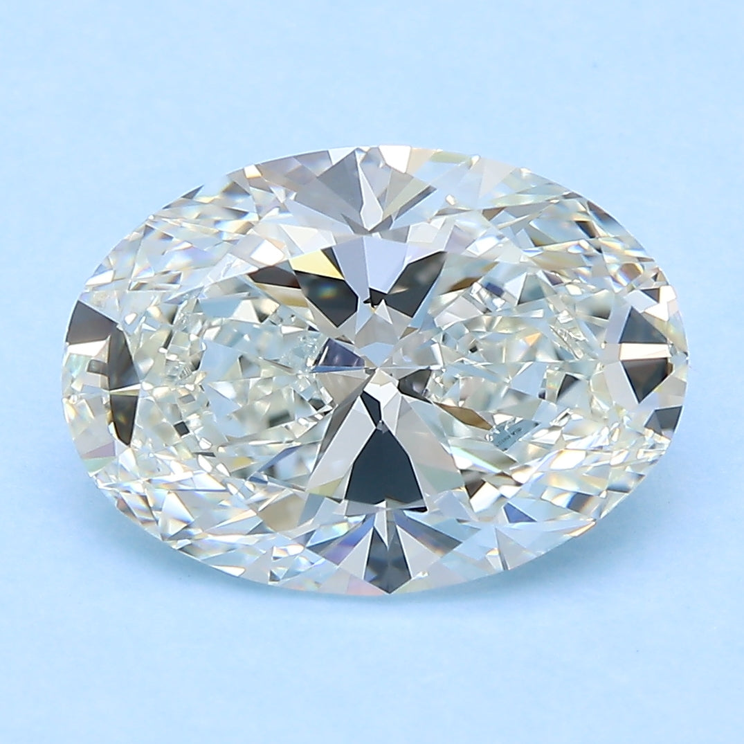 4.01ct Oval Natural Diamond — I VS2, GIA Certified