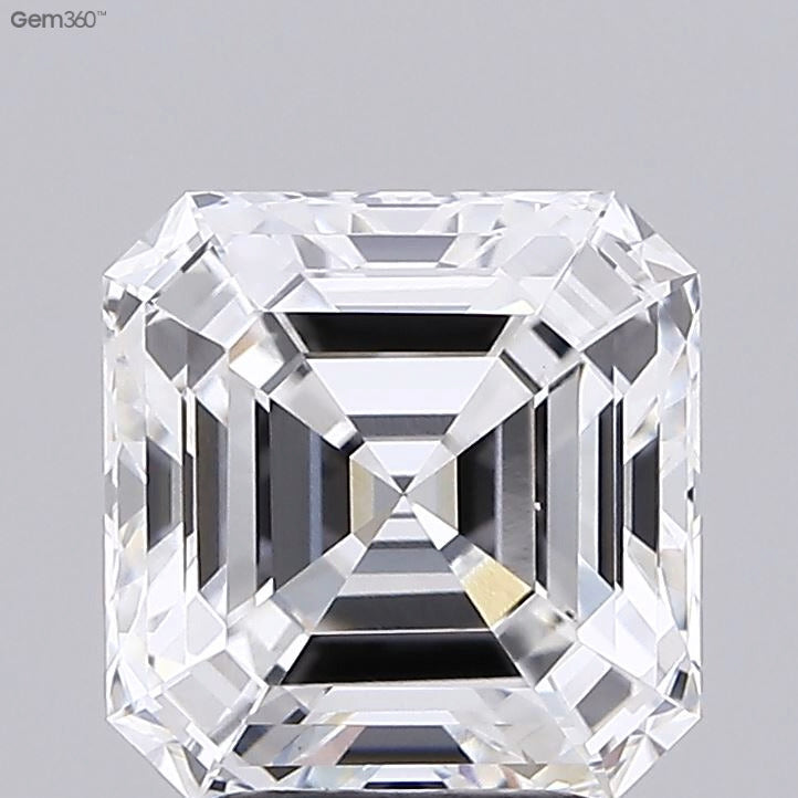 3.3ct Asscher, F VVS2 — IGI