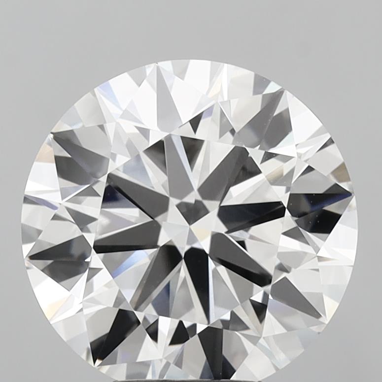 5.02ct Round, E VVS2 — IGI