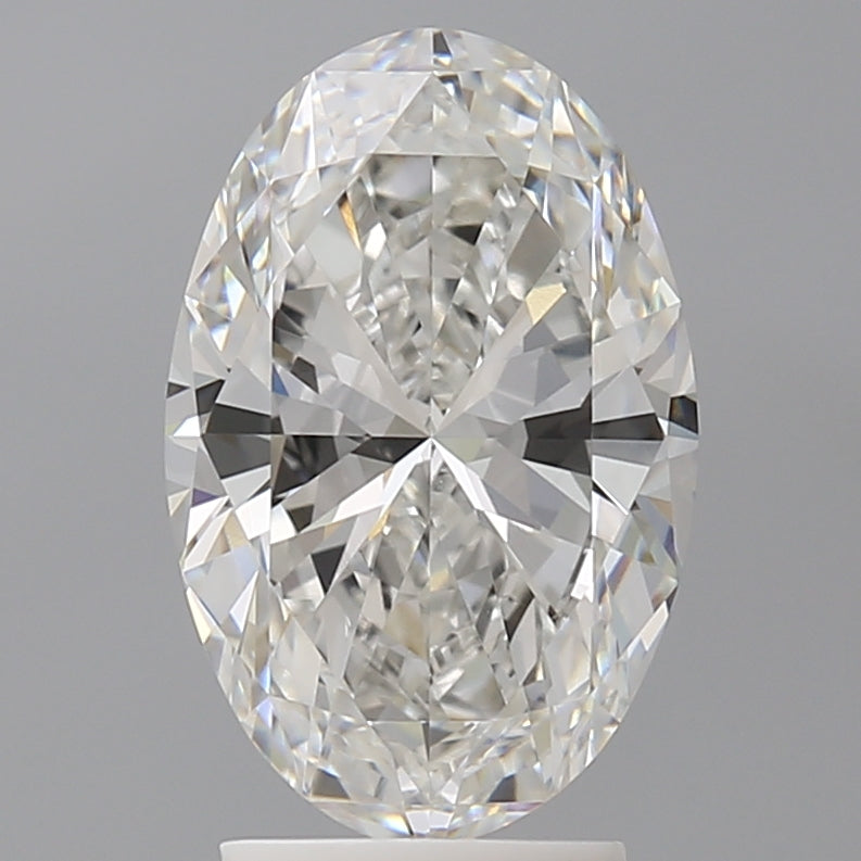 3.01ct Oval Lab-Grown Diamond — F VVS2, IGI Certified