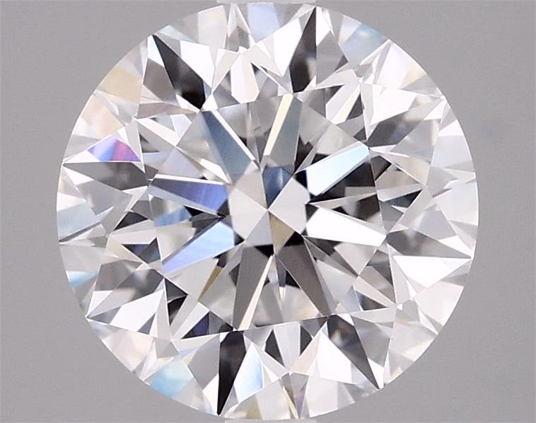 4.09ct Round, F VVS2 — IGI