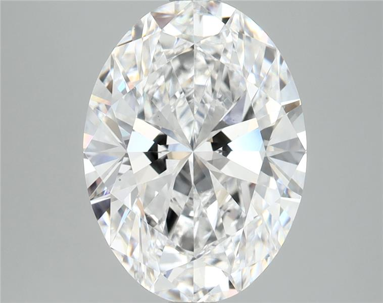 3.78ct Oval, D VS1 — IGI