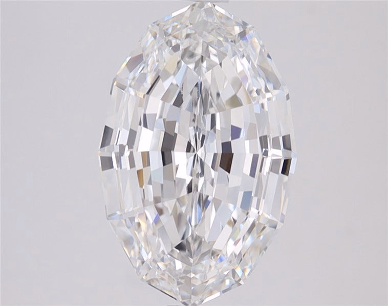 3.02ct Oval Step Cut, F VVS2 — IGI