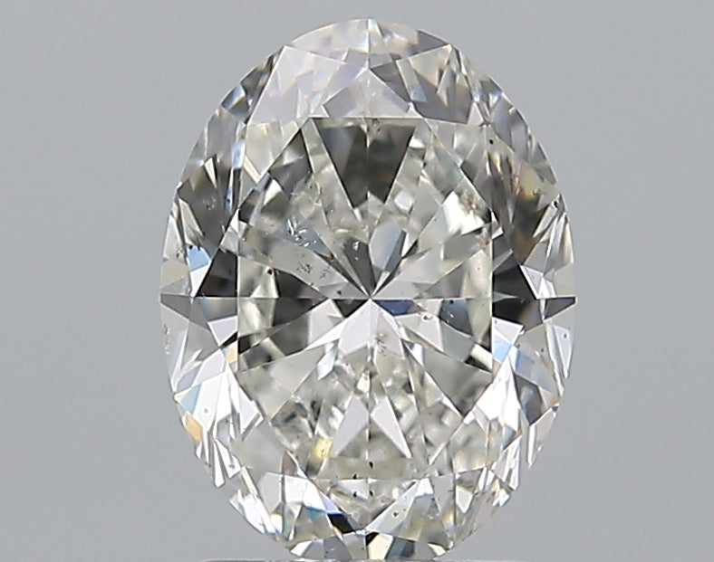 2.01ct Oval Natural Diamond — I SI2, GIA Certified
