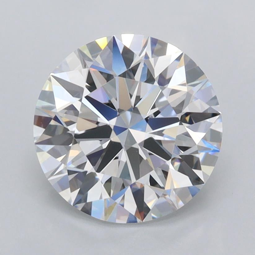 2.15ct Round, D VVS1 — IGI