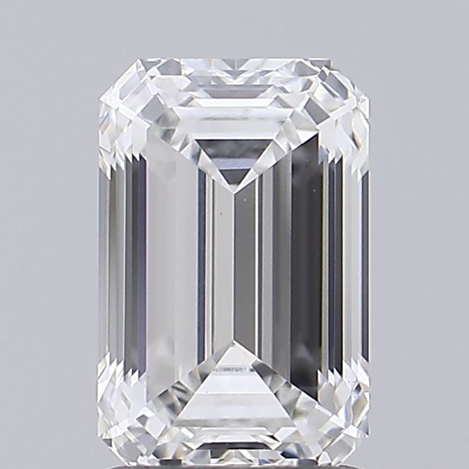 1.6ct Emerald Lab-Grown Diamond — E VVS2, IGI Certified