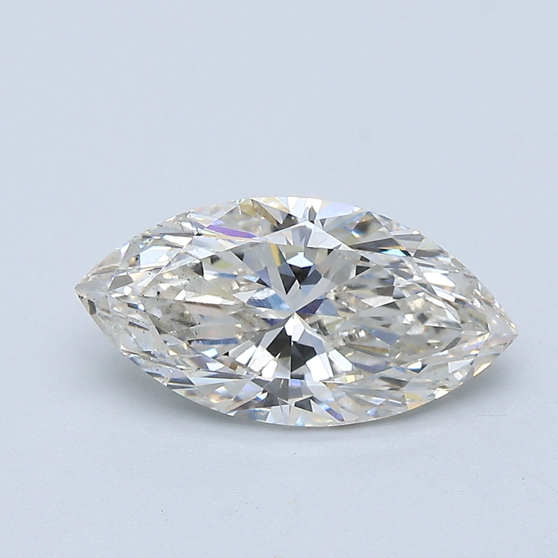 1.7ct Marquise Natural Diamond — I SI1, GIA Certified