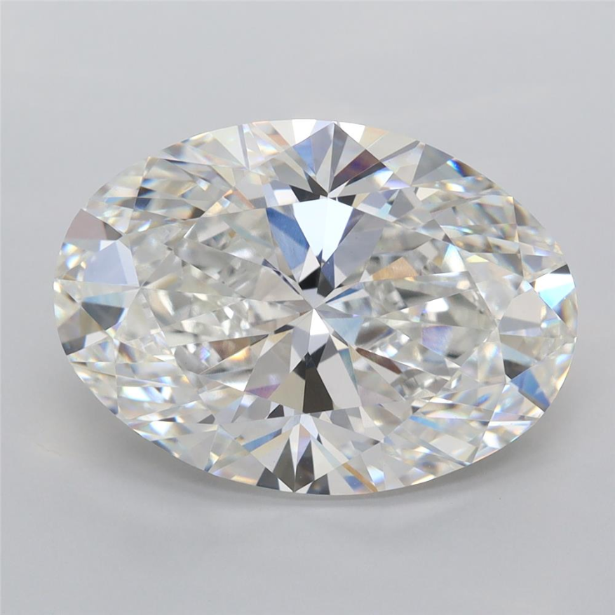 7.04ct Oval, F VVS2 — IGI