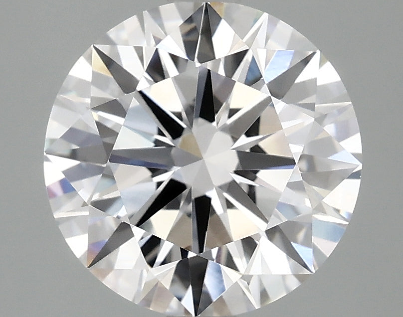 3.09ct Round, E VVS2 — IGI