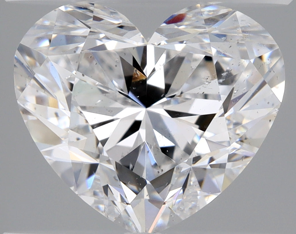 2.01ct Heart Natural Diamond — D SI1, GIA Certified