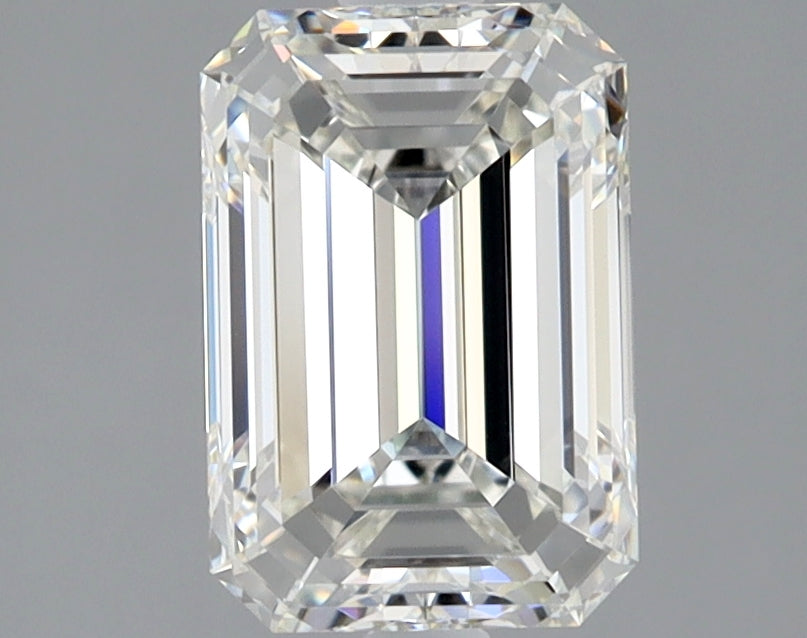 2.0ct Emerald Natural Diamond — H VVS2, GIA Certified