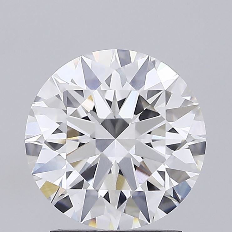 2.19ct Round, F VVS2 — IGI