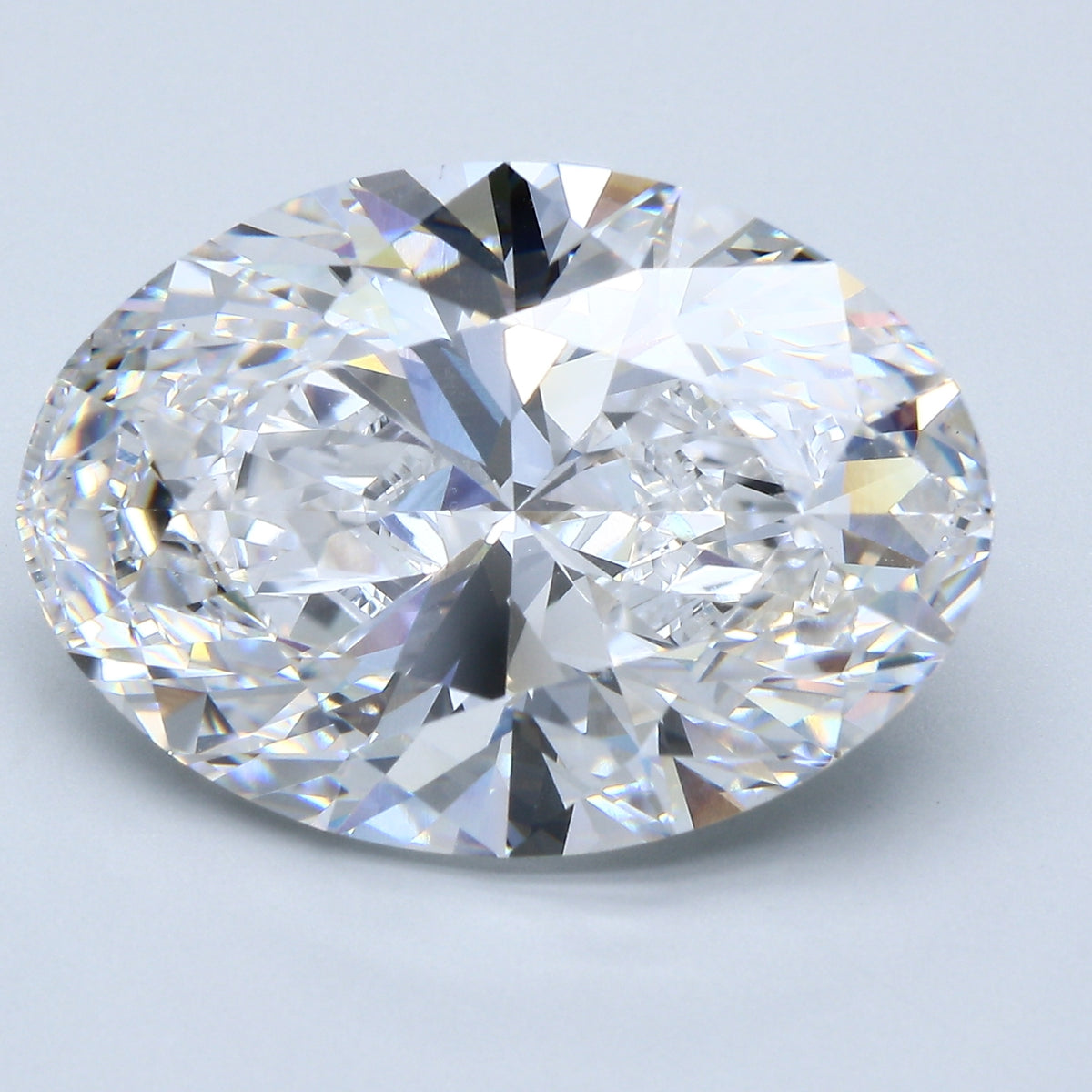 15.0ct Oval, E VS1 — GIA