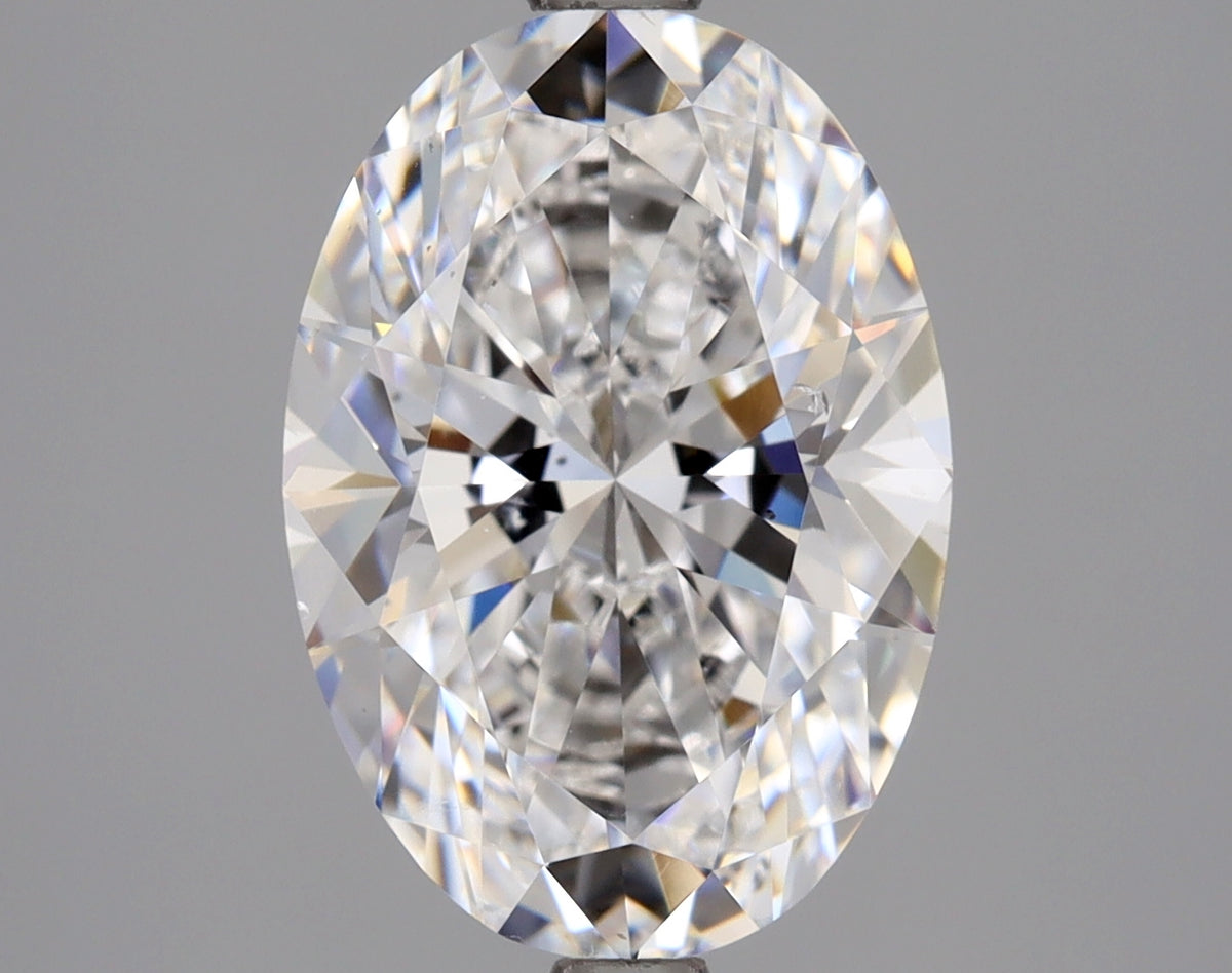 3.01ct Oval Natural Diamond — D SI1, GIA Certified