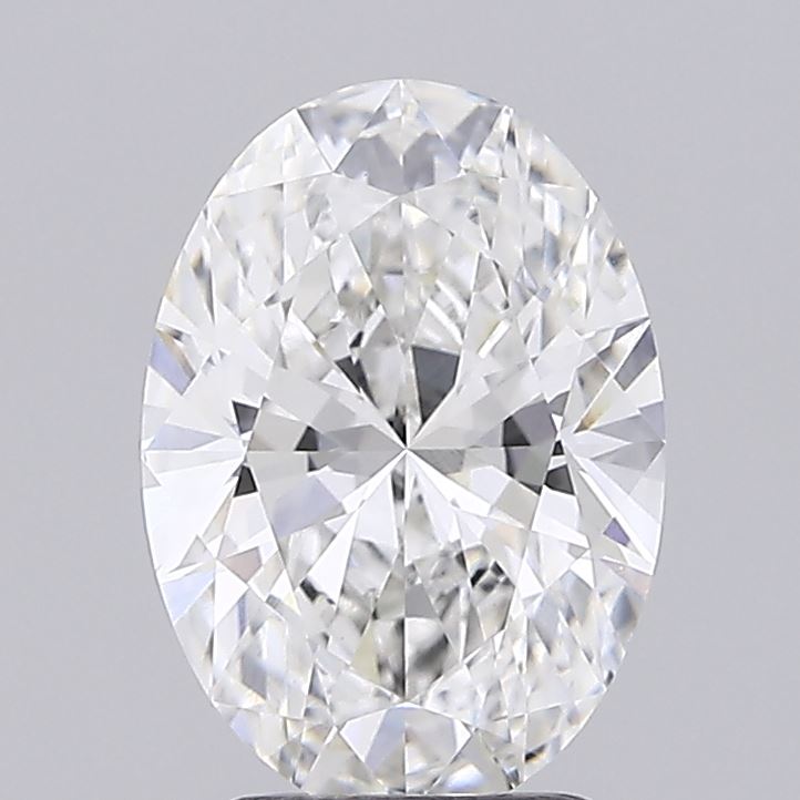 2.54ct Oval, F VVS2 — IGI