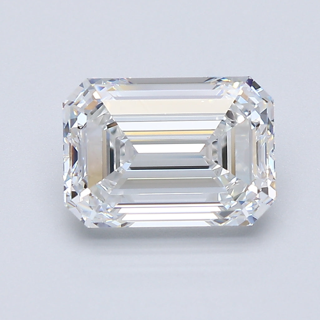 3.03ct Emerald Natural Diamond — F VVS2, GIA Certified