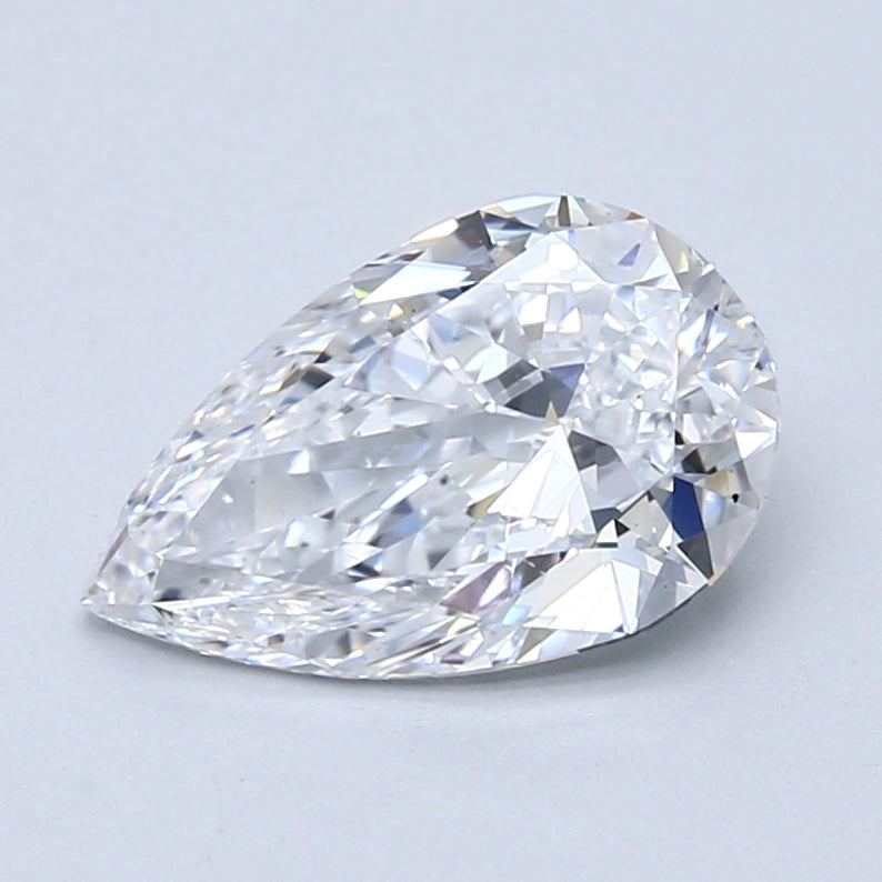 2.02ct Pear Natural Diamond — D VS2, GIA Certified