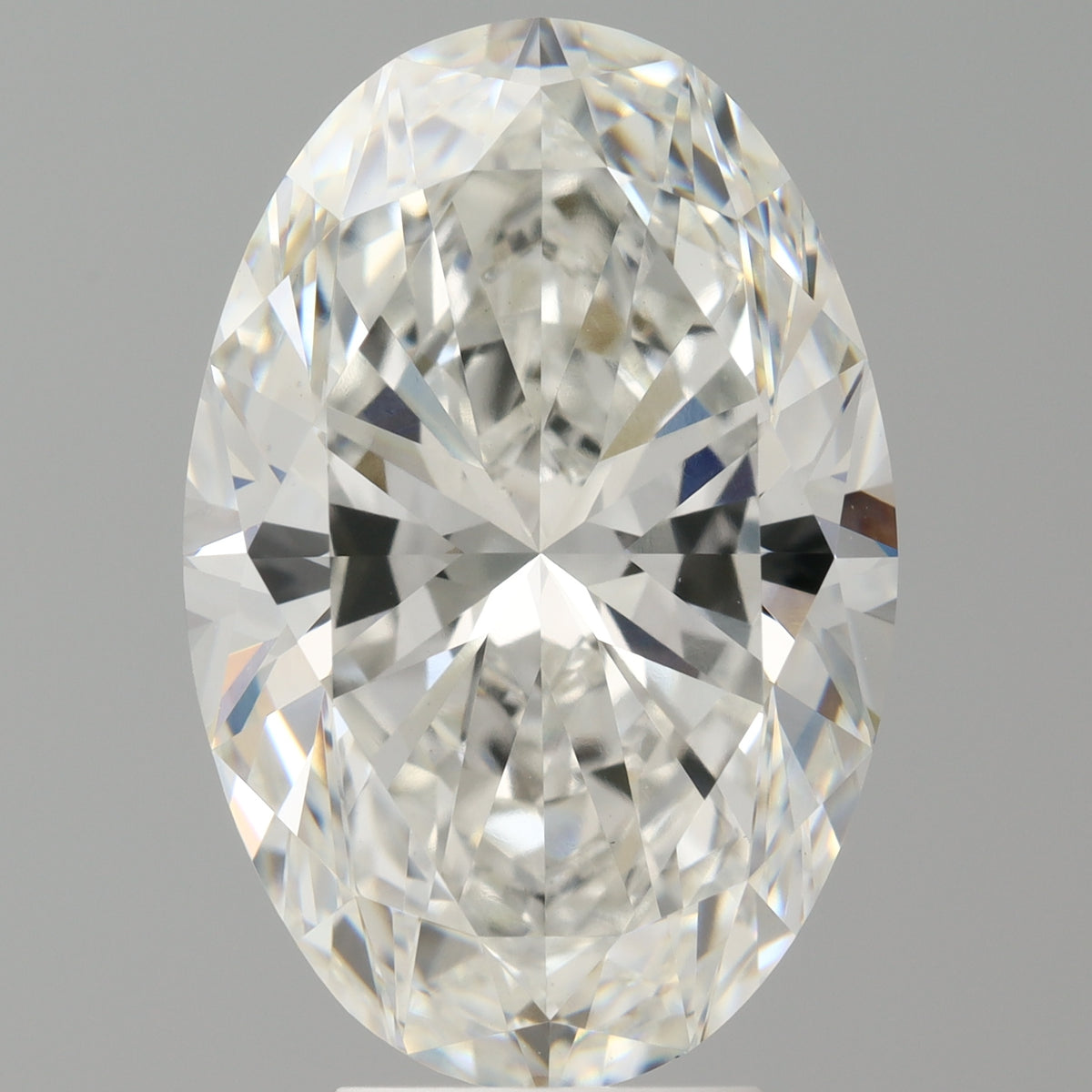 6.01ct Oval, F VVS2 — IGI