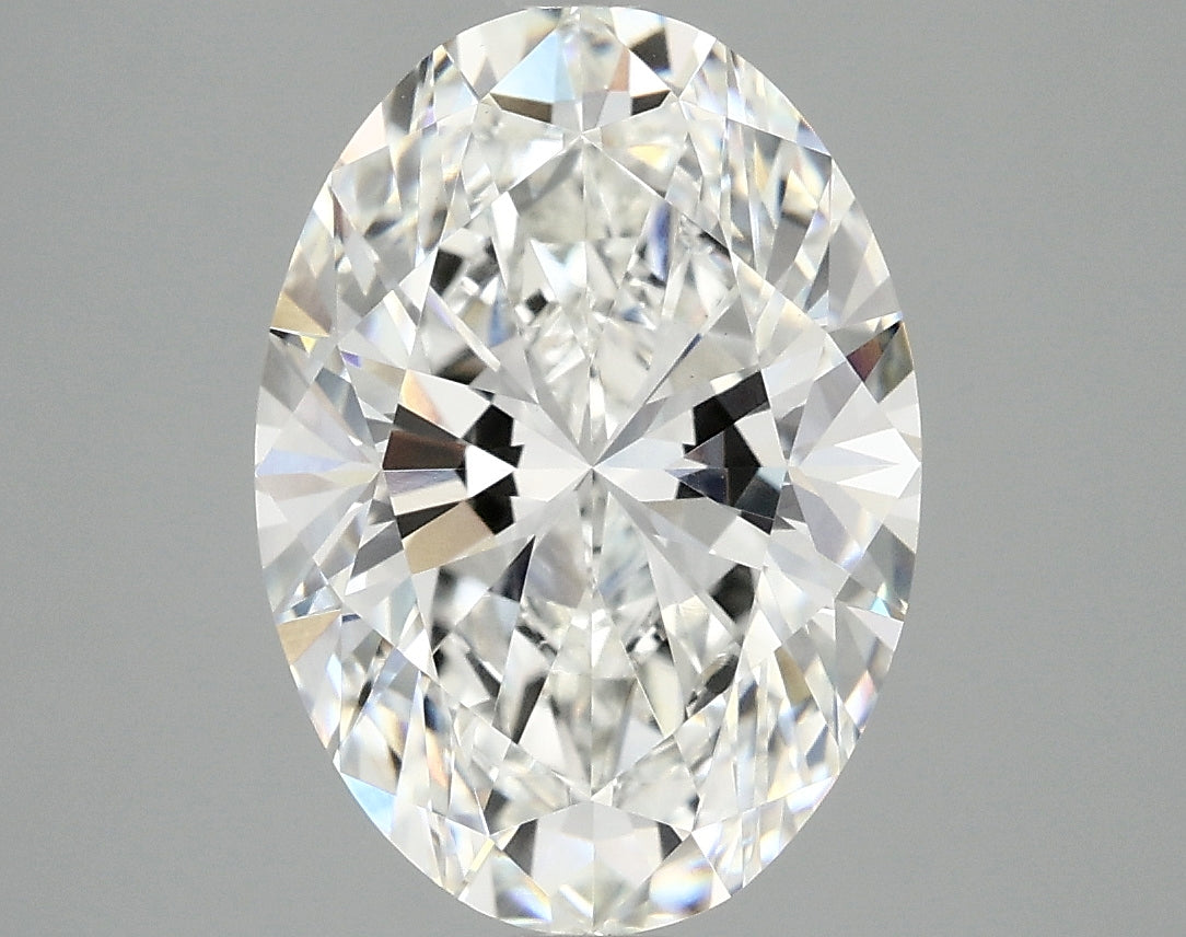 4.09ct Oval, F VVS2 — IGI