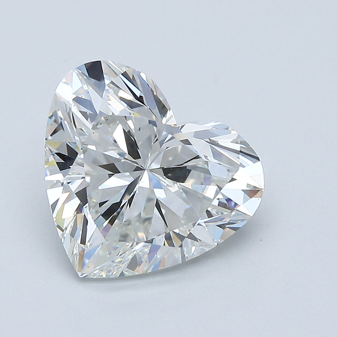 3.56ct Heart, F VS2 — IGI