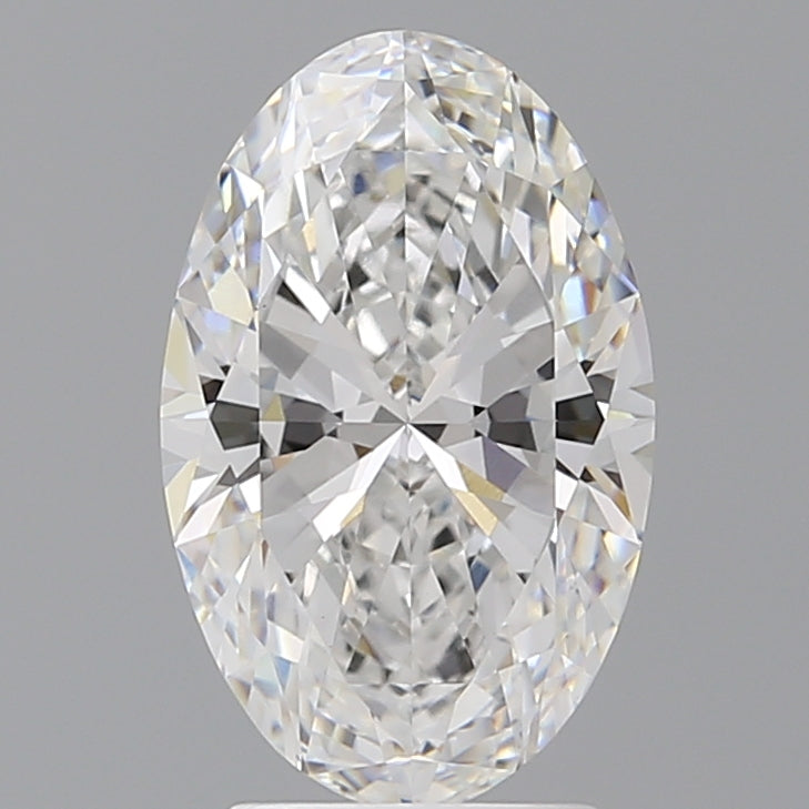 3.1ct Oval Lab-Grown Diamond — E VVS2, IGI Certified