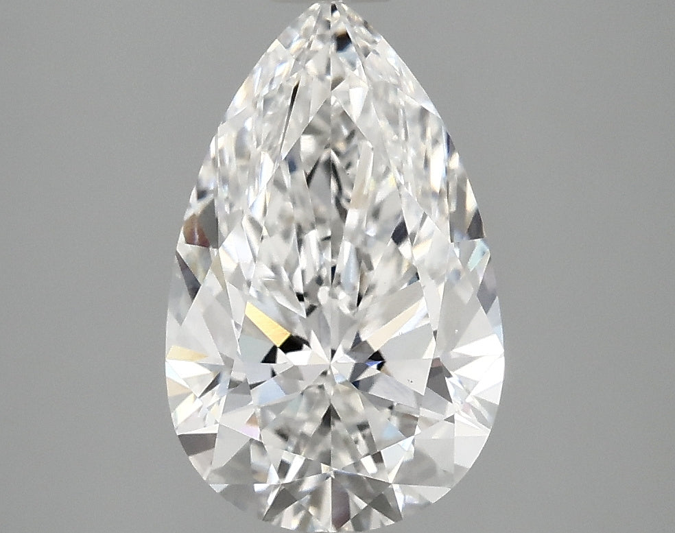 2.51ct Pear Lab-Grown Diamond — F VS2, IGI Certified