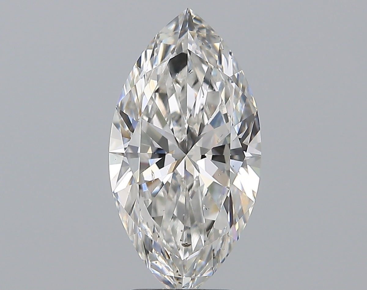 3.01ct Marquise Natural Diamond — F SI1, GIA Certified