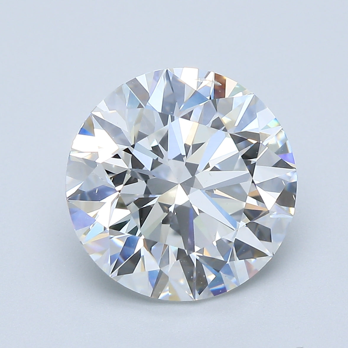 5.04ct Round, E VS2 — IGI