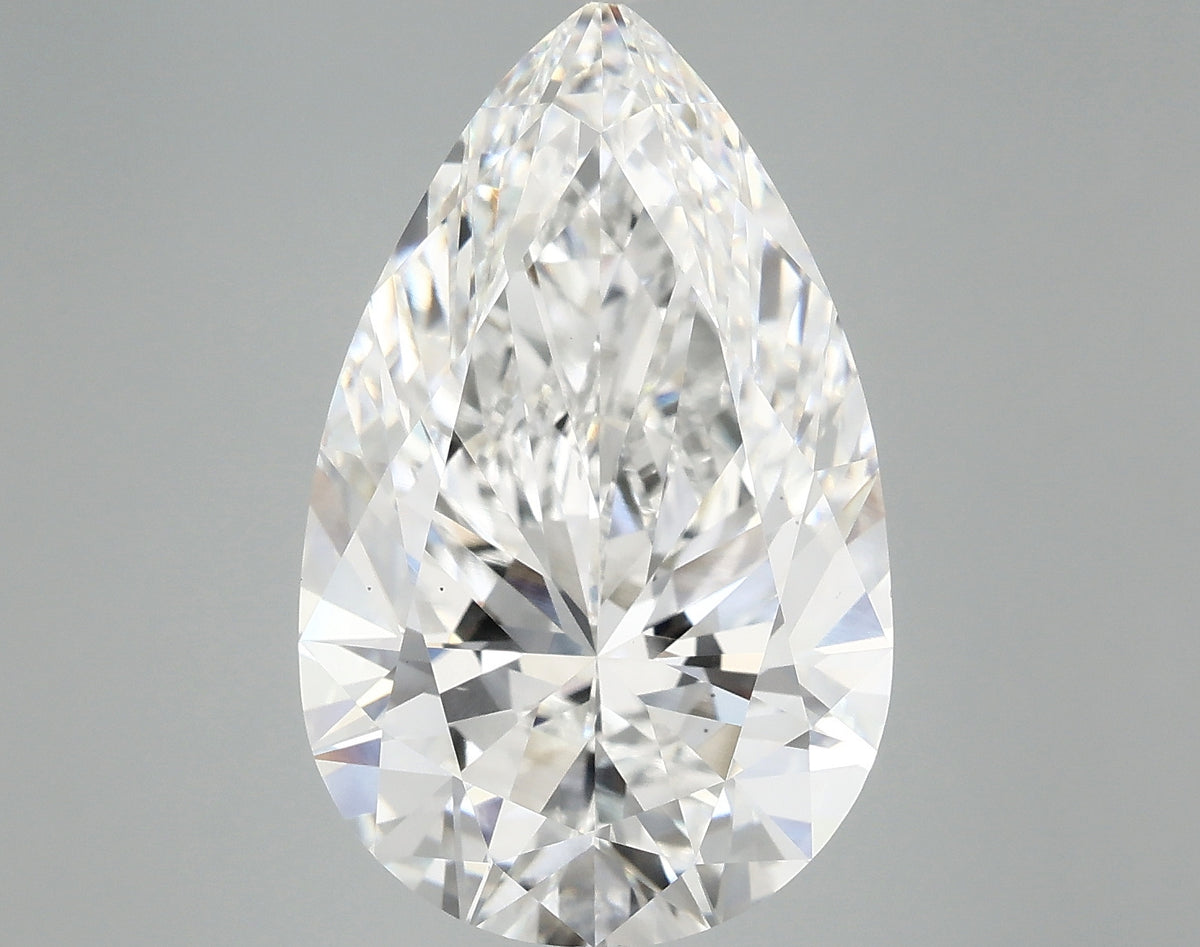 7.12ct Pear, E VS2 — IGI
