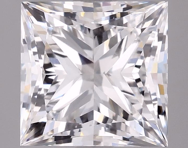 2.85ct Princess, D VS1 — IGI
