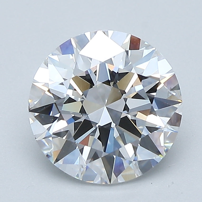 2.03ct Round, D VS2 — IGI