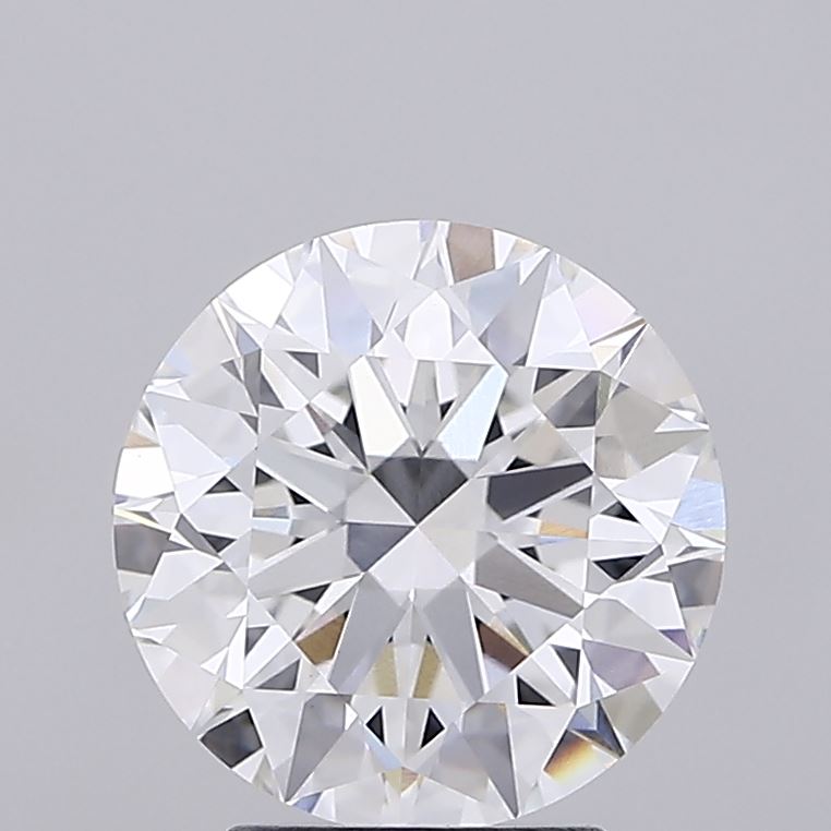 3.23ct Round, F VVS2 — IGI