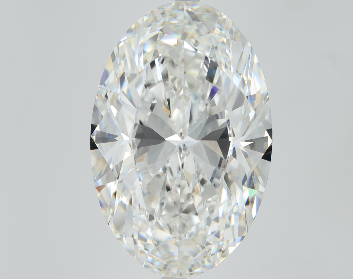 15.0ct Oval, F VVS2 — IGI
