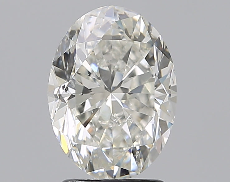 2.5ct Oval Natural Diamond — H SI2, GIA Certified