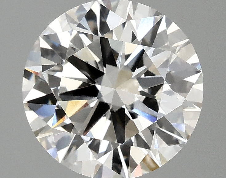 2.06ct Round, F VS1 — IGI