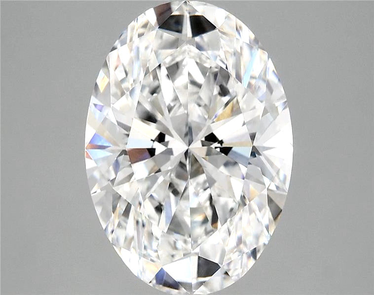 4.0ct Oval Lab-Grown Diamond — D VVS2, IGI Certified