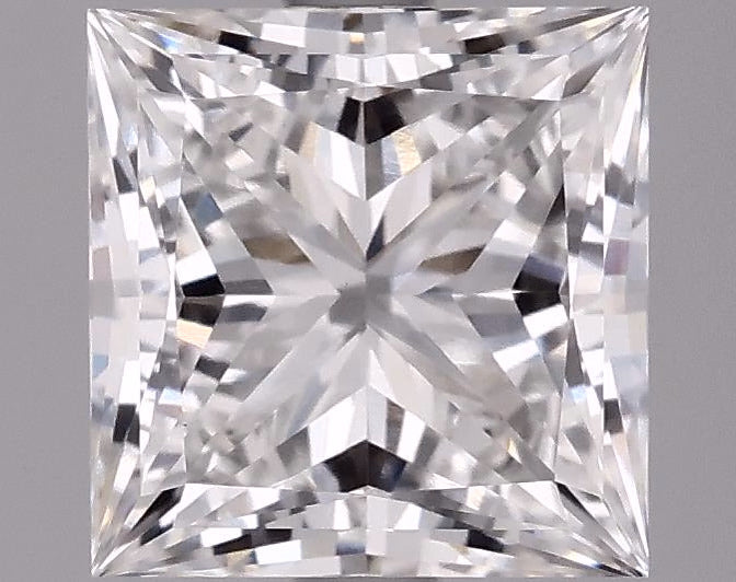 2.96ct Princess Lab-Grown Diamond — F VS1, IGI Certified