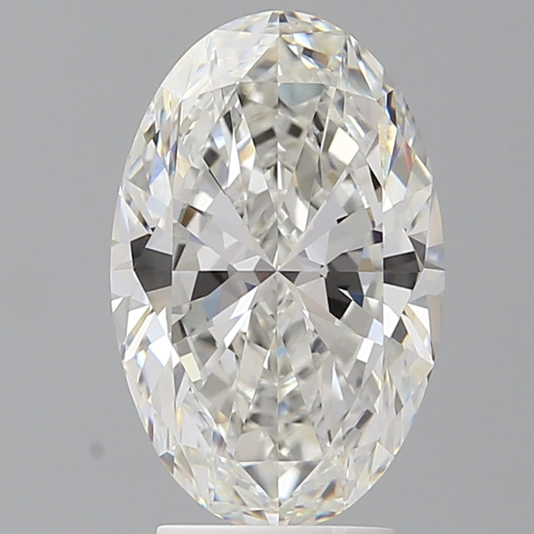 3.56ct Oval Lab-Grown Diamond — F VVS2, IGI Certified