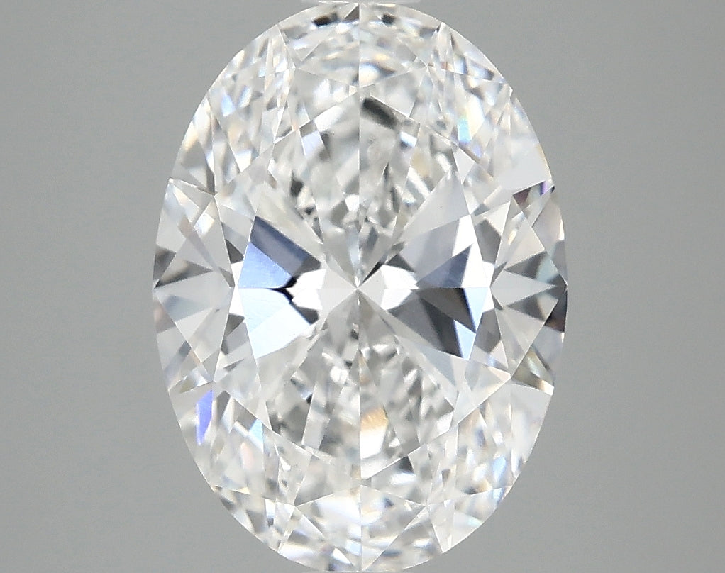 3.48ct Oval, D VS1 — IGI