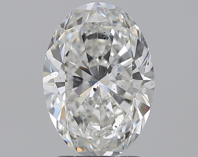 2.0ct Oval, G SI2 — GIA
