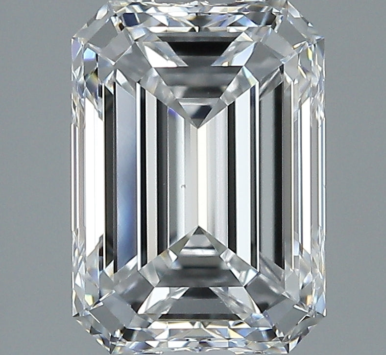 2.04ct Emerald Natural Diamond — D VS1, GIA Certified