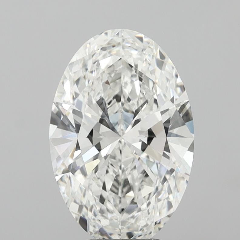 5.21ct Oval, F VS1 — IGI